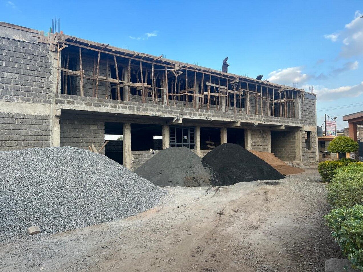 AIPCA Church Hall under construction in Nairobi by Chaschase Enterprise Ltd