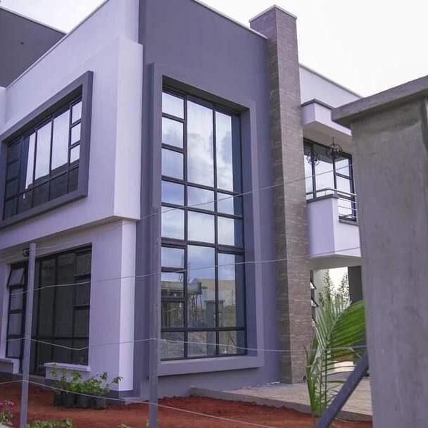 Modern two-storey maisonette on Kenyatta Road completed by Chaschase Enterprise Ltd